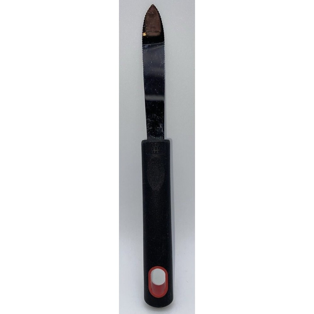 JA Henckels Grapefruit Cutter Knife Slicer 8 Inch Black Handle Vintage 1990’s